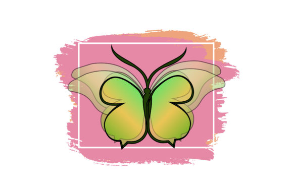 Butterfly Cute Decorative Brush Layout Graphics