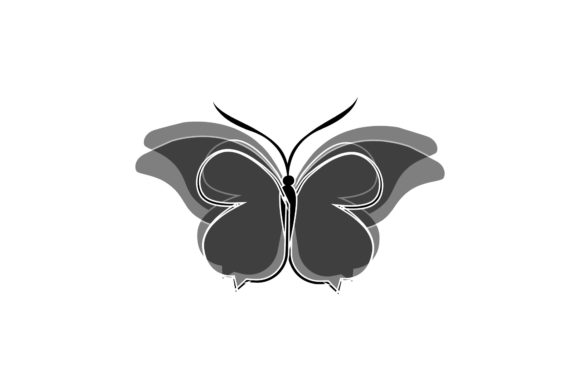 Butterfly Cute Decorative Silhouette Graphics