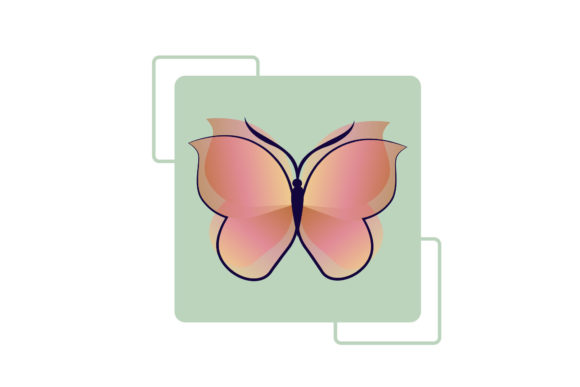 Butterfly Decorative Icon Graphics and Icons