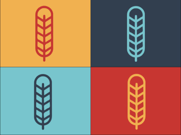 Decorative Feather: Graphics and Logos for Modern Branding