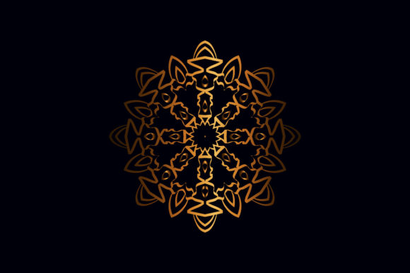 Decorative Mandala Luxury Elegant Design Graphics