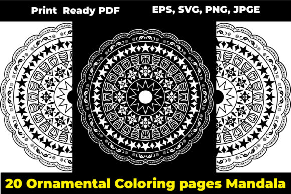 Floral Decorative Mandala Coloring Pages: A Designer’s Perspective