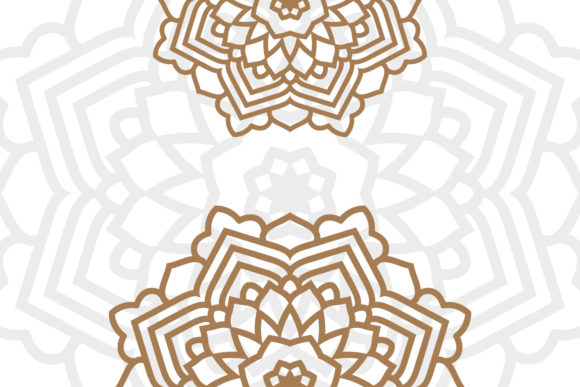 Islam Mandala Element Henna Decorative