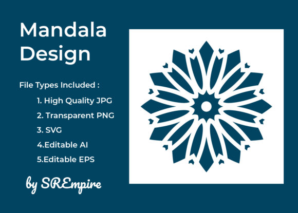 Luxury Mandala Ornamental Design for Crafts