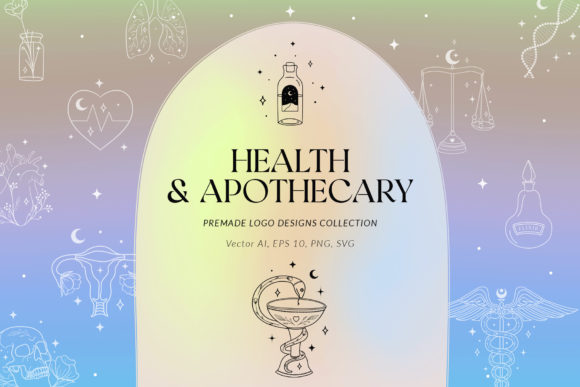 Mystic Health Premade Logo Designs Icons